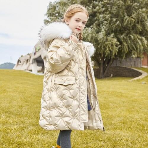 Sponge duckling Down Jackets For Girls