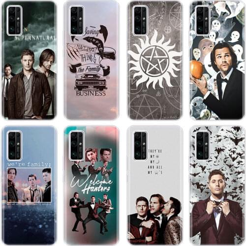 Supernatural TV show Silicone Phone Case for Huawei Honor 10X Lite 10i 20i 20E 20S 30S 30i 30 Pro Plus 9C 9X Pro 30 Lite Cover