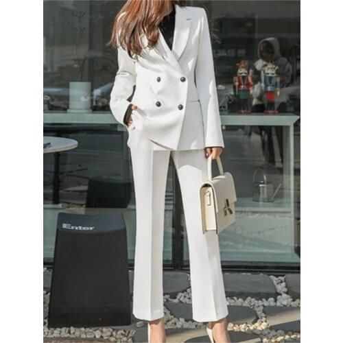 Spring Autumn New Suit Female Temperament Capable OL Professional Formal Wear