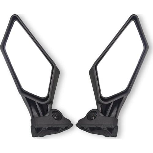 1 Pair Motorcycle Bar End Rearview Motocycle Rearview Side Mirrors For Can-Am UTV Off-road Maverick X3 MAX DSP Racing
