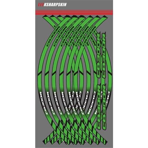 12 Strips Motorcycle Wheel Sticker Reflective Rim Stripe outer Rim Accessory Stickers For HONDA CB300R cb 300r