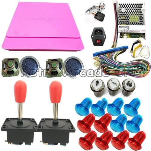 1299 in 1 Jamma HDMI/VGA Output with power supply joystick LED buttons bundles kit accessories For Arcade cabinet game machines