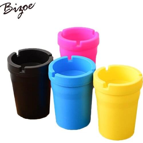 3pcs Creative ABS Car Ashtray Living Room Office Bathroom Desk Ashtrays Ash storage tray Box Ash Organizer