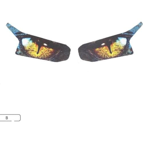 Motorcycle Accessories Headlight Protection Sticker Headlights Eye Body Stickers For HONDA CBR650R CB650R 2019 Cbr650r Cb650r