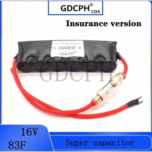Auto rectifier electronic rectifier 16V83F fuse version 2.7V 500F