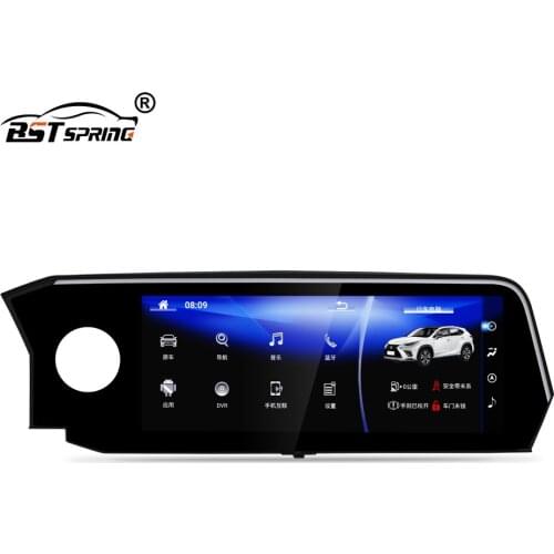 Bosstar 12.3 inch touch screen car audio stereo for Lexus ES 2018 auto dvd players android multimedia system