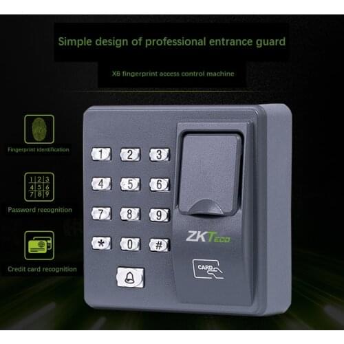 Biometric Fingerprint Access Control Intercom Machine Digital Electric RFID Code System For Door Lock Keys Tags