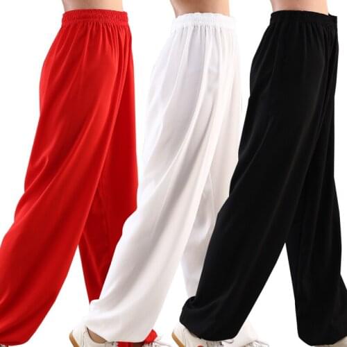 7colors tai chi trousers exercise kung fu martial arts Yoga Harem sport pants high quality for male&female