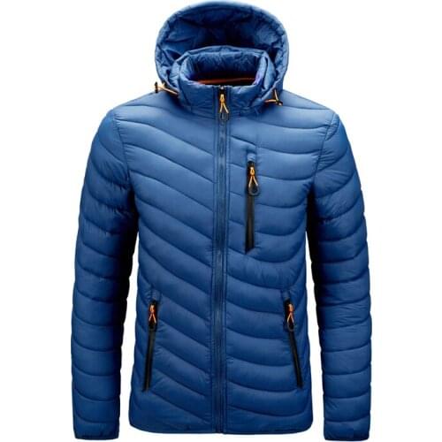 Men Winter Hooded Parkas Windbreak Fashion Male Brand White Duck Down Jacket Coats Thick Warm Waterproof Clothing Outwear Coat