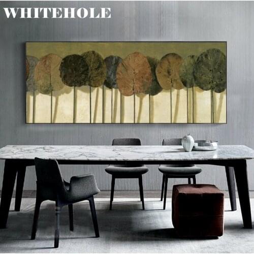 Wall Art Canvas Painting,Wall Pictures For Living Room,Leaves Tree Painting Paint On Canvas,Decorative Picture Home Decor