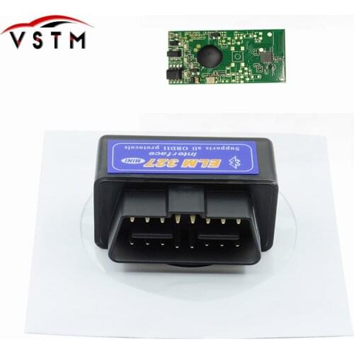 New Mini ELM327 Bluetooth V2.1 OBD2 Car Diagnostic Scanner ELM 327 Bluetooth For Android/Symbian For OBDII Protocols 3 Color