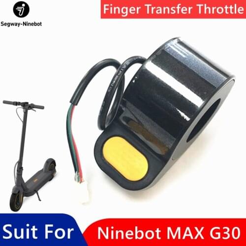 Original Finger Transfer Kits for Ninebot MAX G30 KickScooter Smart Electric Scooter Hoverboard Throttle Booster Accelerator