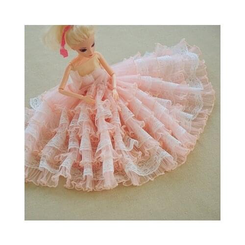 1Meter multilayer Wavy ruffled Pink Gray Black Ivory Pleated Lace Skirt Trims Mesh Skirt cuffs handmade DIY 18cm