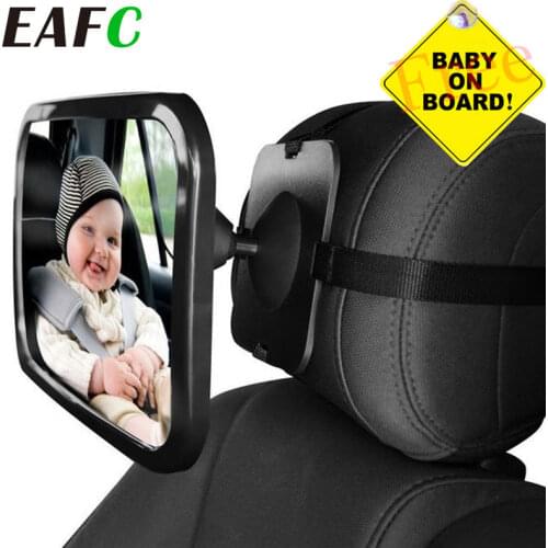 Adjustable Wide Rear View Car Mirror Auto Spiegel Baby Child Seat Car Safety Mirror Monitor Headrest Automobile Interior Styling