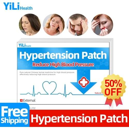 Reduce High Blood Pressure Patch Hypertension Medicine Plaster Patches Lower Vessel Pressure Health Care 10/20/30/40pcs
