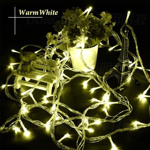 30m 300leds LED Christmas Tree Light Xmas RGB warm white Wedding decoration fairy lighting string home outdoor AC110V/220V
