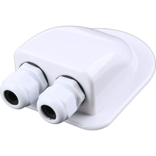 Solar Cable Entry Gland Housing Box Weatherproof Cable Entry Plate for Solar Project Installation on Travel Trailer Boat