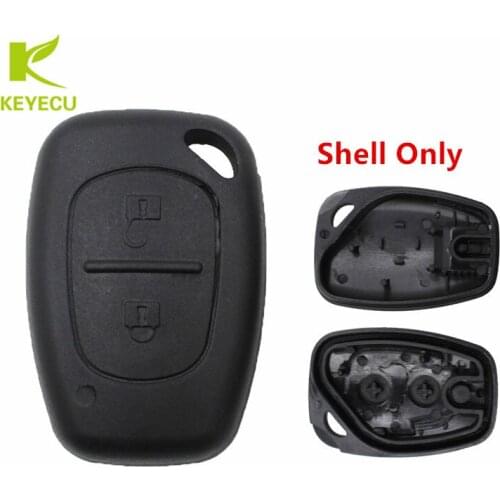 KEYECU Replacement New Remote Key Case 2 Button For Renault Trafic Vauxhall Vivaro Movano for Nissan Vivaro Traffic Primastar