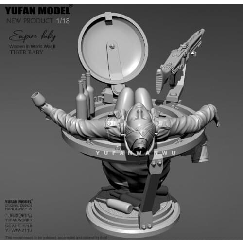 1/18 Resin model kits figure DIY model self-assembled YFWW-2116