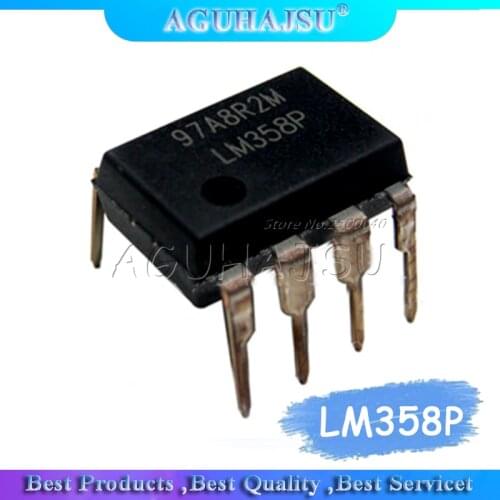 10PCS LM358P DIP8 LM358 DIP LM358N DIP-8 358P new and original IC