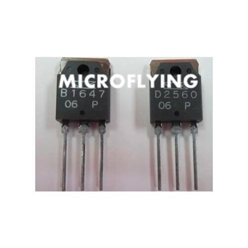 10PCS/LOTS B1647 D2560 2SB1647 2SD2560 (5PCS B1647+5PCS D2560 )