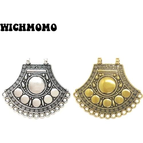 2019 New 2pieces 46MM Retro Zinc Alloy Axe Shapes Connectors Charms Pendants for DIY Necklace Jewelry Accessories
