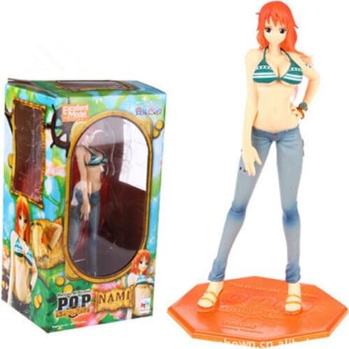 22CM Hot anime figures Sexy Two Years Later One Piece Nami anime girl figure nude anime figure