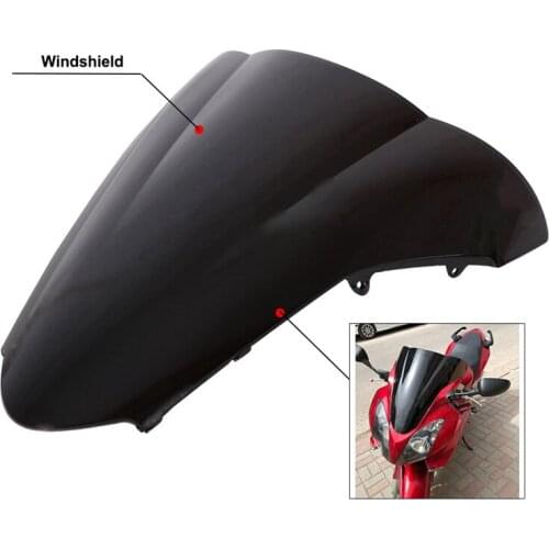 Motorcycle Windscreen Windshield Windshield Deflector Motorcycle Accessories for Honda VFR 800 2002-2009