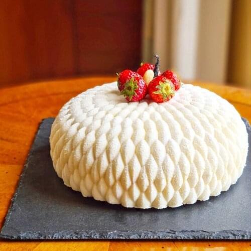 Non Stick Cake Molds Futon Mousse Pastry Baking Tools Food Grade Silicone Moulds Kitchen Bakeware Accessories Dessert Pan