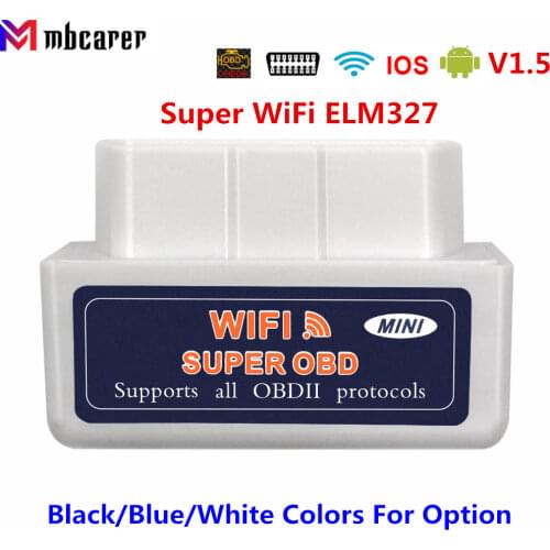 OBD2 Scanner ELM327 V1.5 WIFI OBD 2 Automotive Diagnostic Scanner For Car OBDII ELM 327 WI-FI 1.5 Diagnostic Tool Code Reader