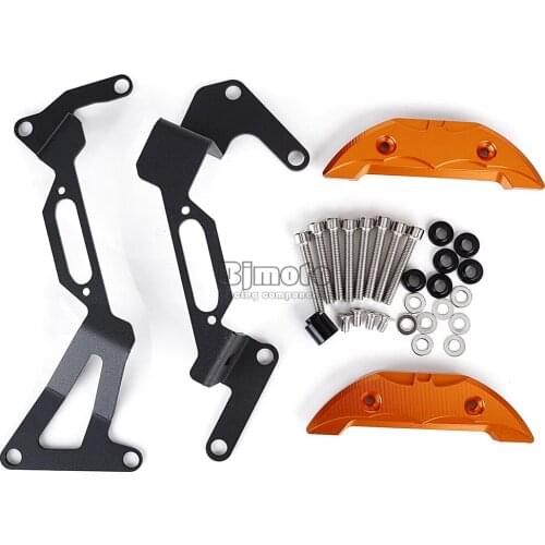 BJMOTO Motor CNC Left Right Engine Stator Clutch Cover Protective Case Slider Guard Protector For DUKE/RC 390 250 2017-2020
