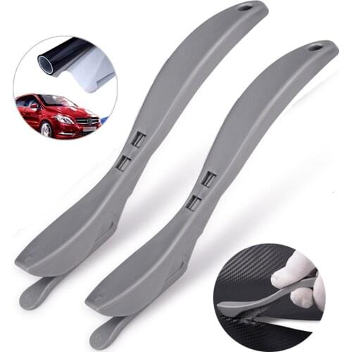 FOSHIO 2PCS Car Vinyl Wrapping Film Cutter Safety Knife Carbon Fiber Sheet Sticker Wallpaper Cutting Tool Car Wrap Styling Tool