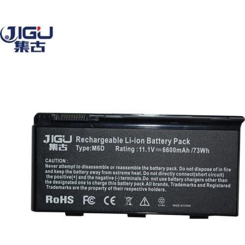 JIGU Laptop Battery GT60 GT660 GT660R GT663 GT663R GT670 GT680 GT680DX BTY-M6D GT70 GT783 GX680 GX780 GX60 Series for MSI