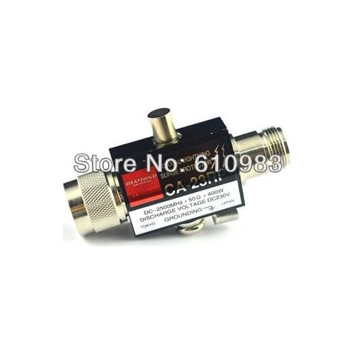 1 piece CA23RS 2.5GHZ 400W Coaxial CA-23RS Lightning Arrester Surge Protector N Connector