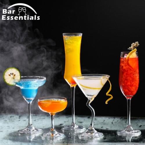 Kitchen Tools Crystal Transparent Goblet Martini Champagne Glass Margaret Cup Barware Wine Glass Party Barware Kitchen Tools
