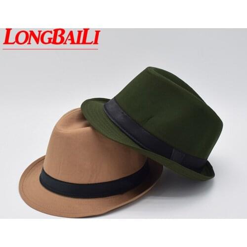 LongBaiLi Men's Felt Hats