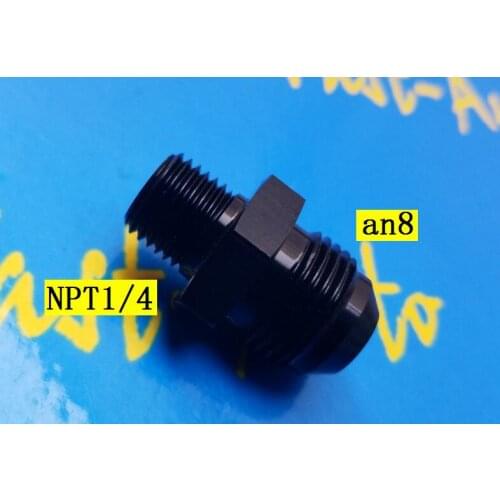 Male npt1/4 1/4npt npt 1/4 to 8an an8 an 8 male adaptor adapter Fitting
