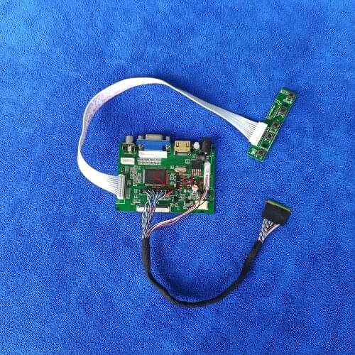 For LP156WHA/LP156WHB/LP156WHU laptop LVDS 40-Pin 1366*768 WLED 60Hz LCD display controller board DIY Kit AV VGA HDMI-compatible
