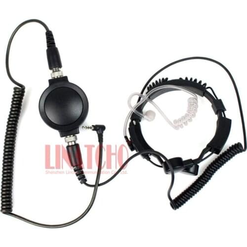 Heavy duty VX-131 VX-132 VX-150 VX-160 FT-10R FT-40R FT-50R tactical walkie talkie earphone throat mic