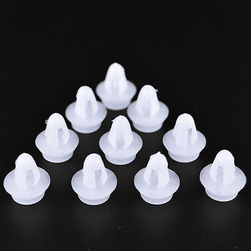 10Pcs Universal Car 8mm Hole Plastic Rivets Fastener Door Clips Vehicle Rivets