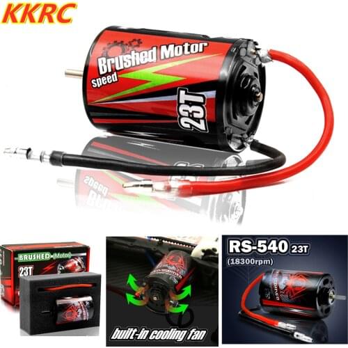 23T 540 Brushed Motor Universal For 1/10 RC Car TRX4 SCX10 90046 RC4WD D90 HSP Buggy On-road RC Boat