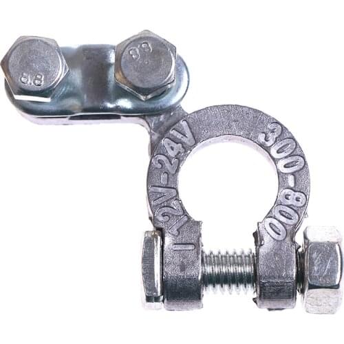 Hot 2Pcs Car Battery Connector Post Battery Terminal Pile Cap Charging Clamp Connector Car Truck Battery Terminal Connector