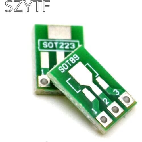 20pcs/bag spacing 1.5mm SOT223 and SOT89 turn dip adapter plate ,Universal board