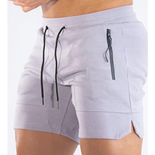 Hot Summer New Men Shorts Gyms Fitness Joggers Mesh Breathability Quick-drying Casual Bodybuilding High Quality Sweatpants