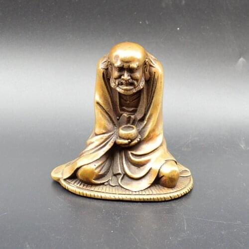 Pure copper, Damours statue, craft collection, home decoration