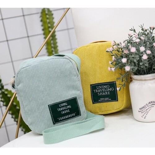 Korean version of literary canvas bag Korean Mori simple hundred lap college handbag satchel girl