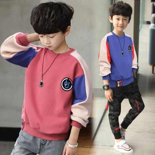Maidou story Long Sleeve T-Shirts For Boys