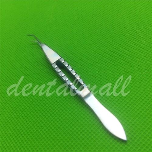 Mcpherson Tying Forcep with 6mm tying platform ophthalmic instrument