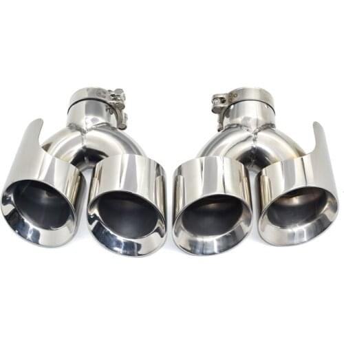 Modified Car Exhaust 304 Stainless Steel Exhaust tip Muffler Tip For Land Rover Exhaust Pipe Changed SVR Body Kit