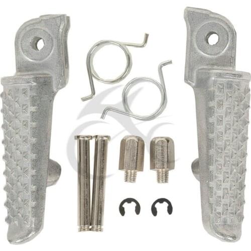 Motorcycle Aluminum Front Footrests Foot pegs For Honda CBR 600RR CBR600RR 2003-2019 2018 2017 2016